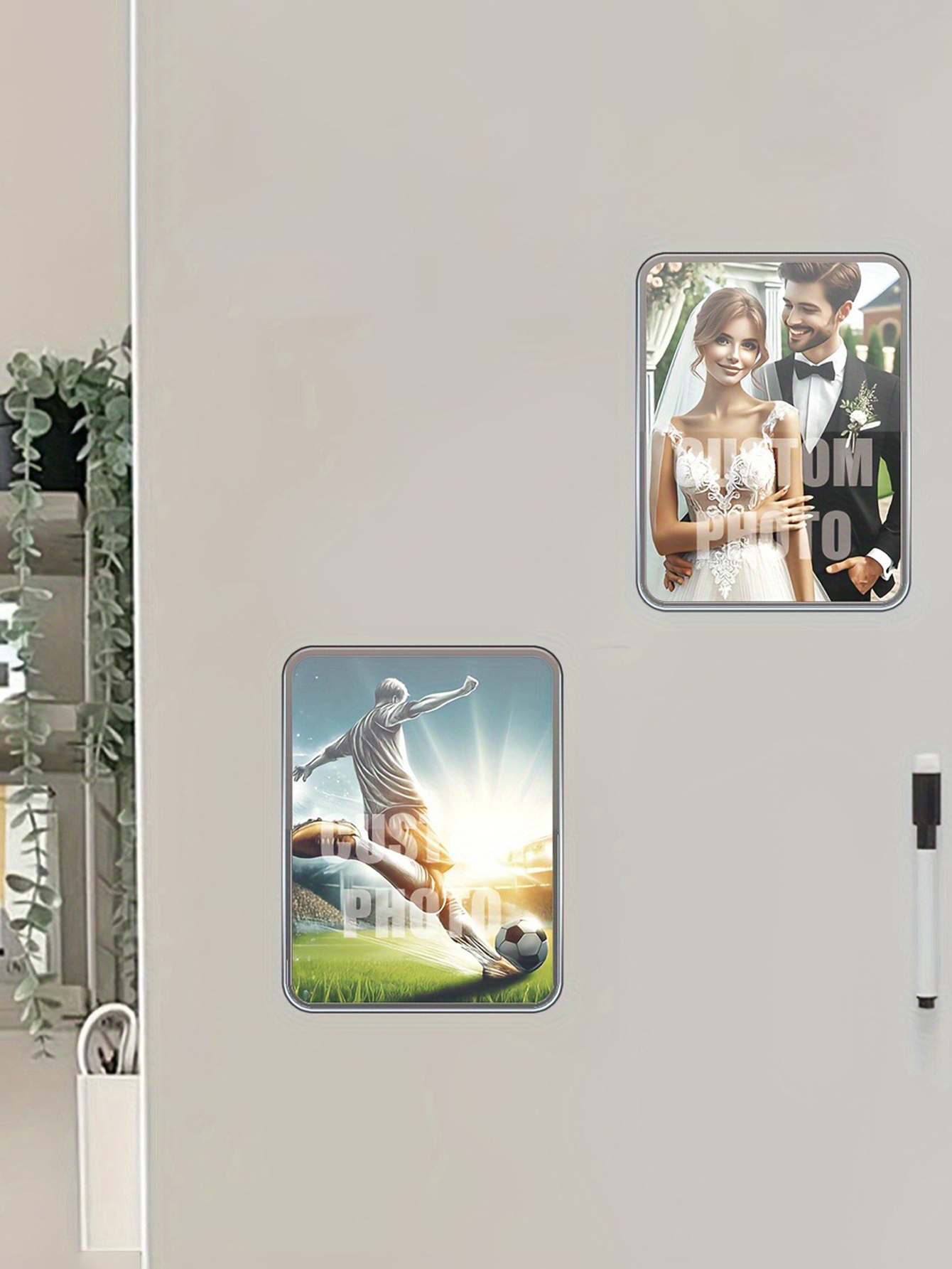 Custom Acrylic Photo Fridge Magnets